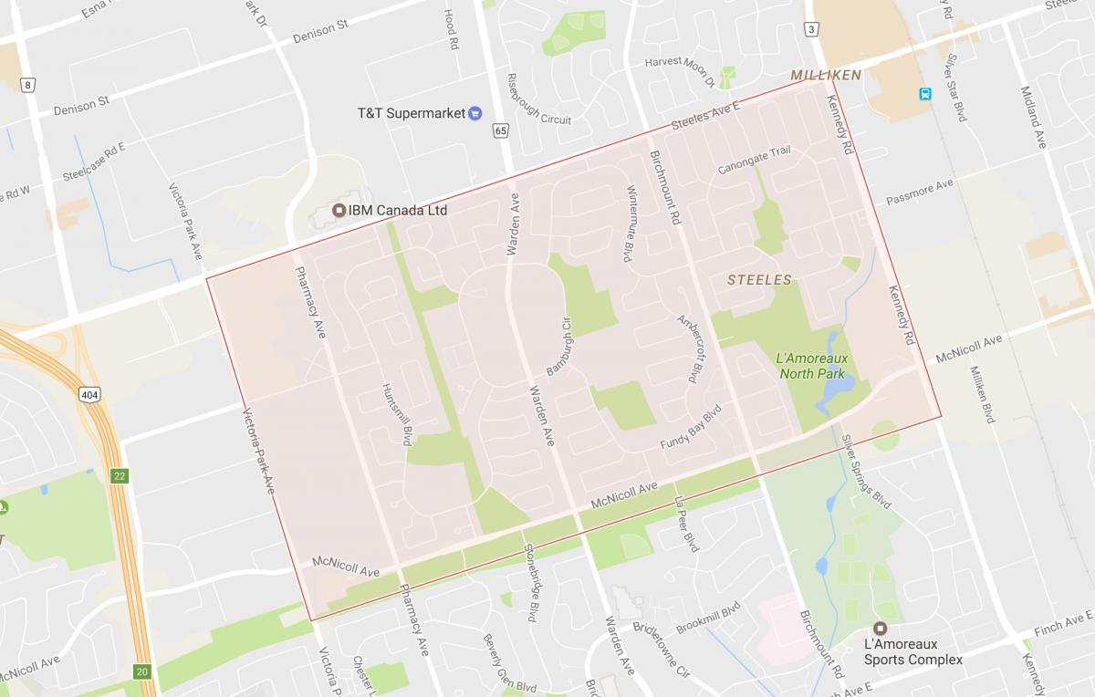 خريطة ستيلس] حي تورونتو